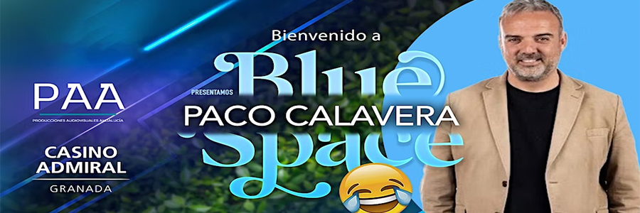 Foto descriptiva de la noticia: 'Paco Calavera protagonizará el próximo Blue Space de Casino Admiral'